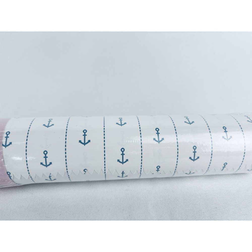 Vintage Sealed Wallpaper‎ Wallcover Roll - Nautical Boat Anchor